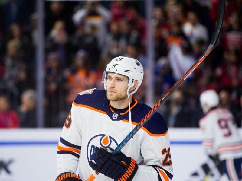 Leon Draisaitl wird für Deutschland bei der WM spielen. Foto: Rolf Vennenbernd