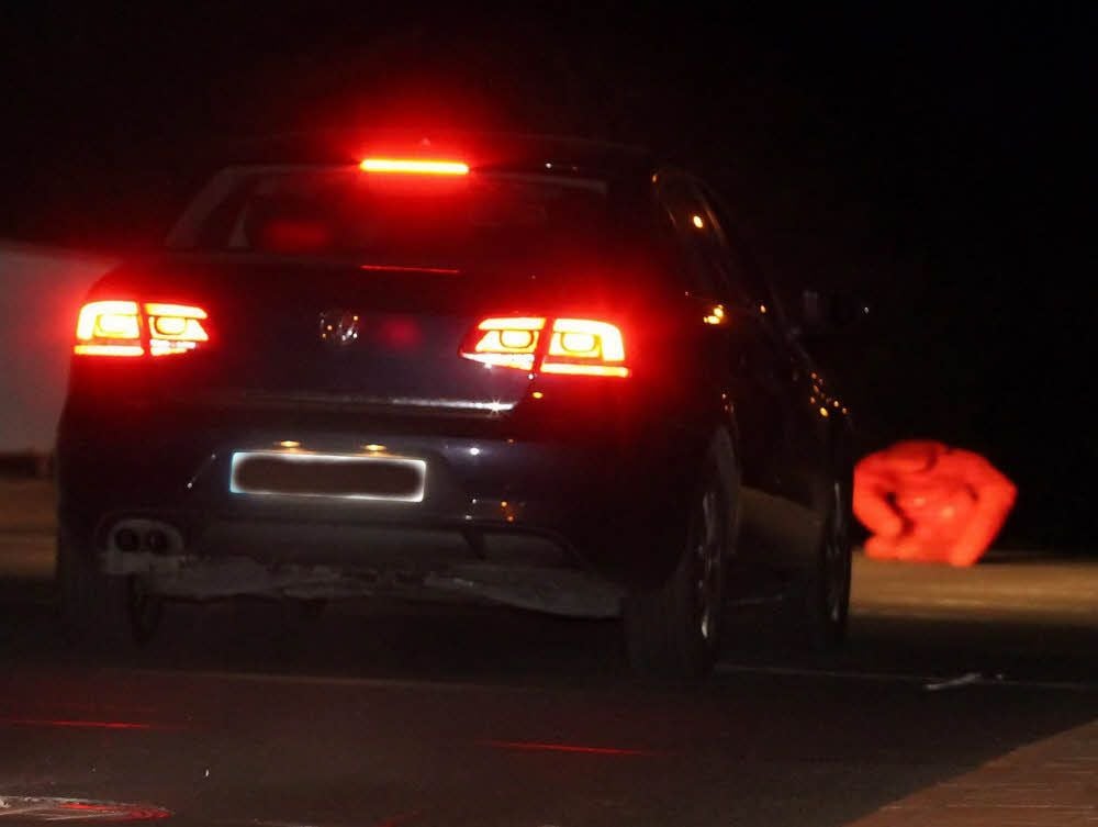 Tage nach dem tödlichen Unfall haben die Ermittler die Situation auf der Hasentorbrücke in Sangerhausen nachgestellt.