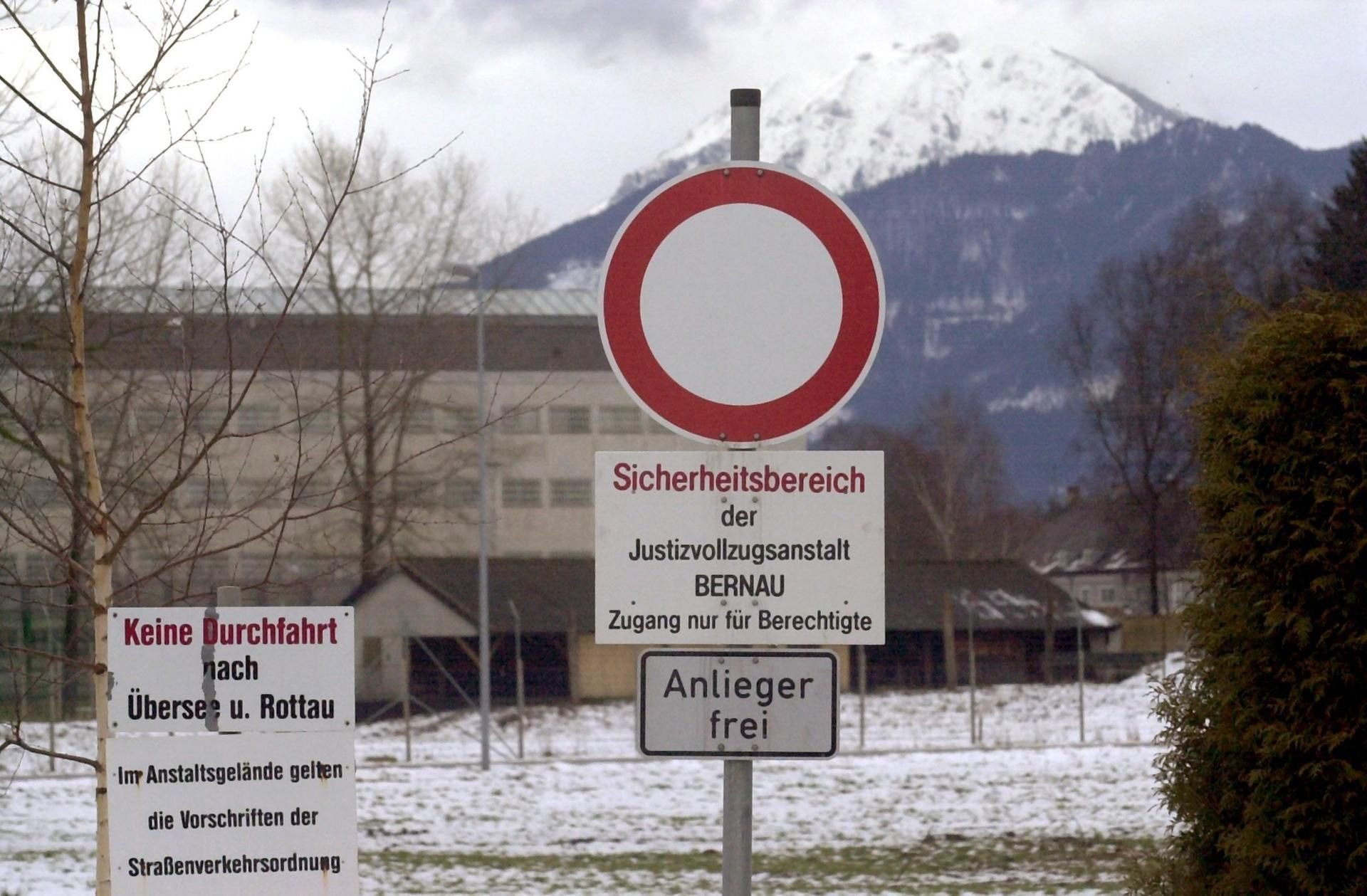 Blick auf die JVA Bernau (Bayern).