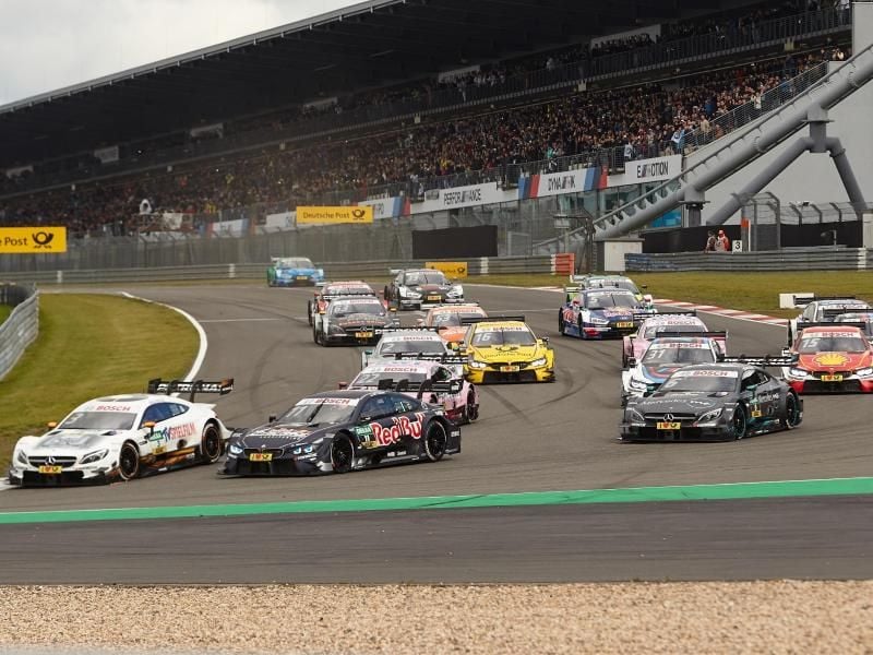 Bis zu 2500 Zuschauer sollen die DTM-Rennen auf dem Nürburgring sehen können. Foto: Thomas Frey/dpa