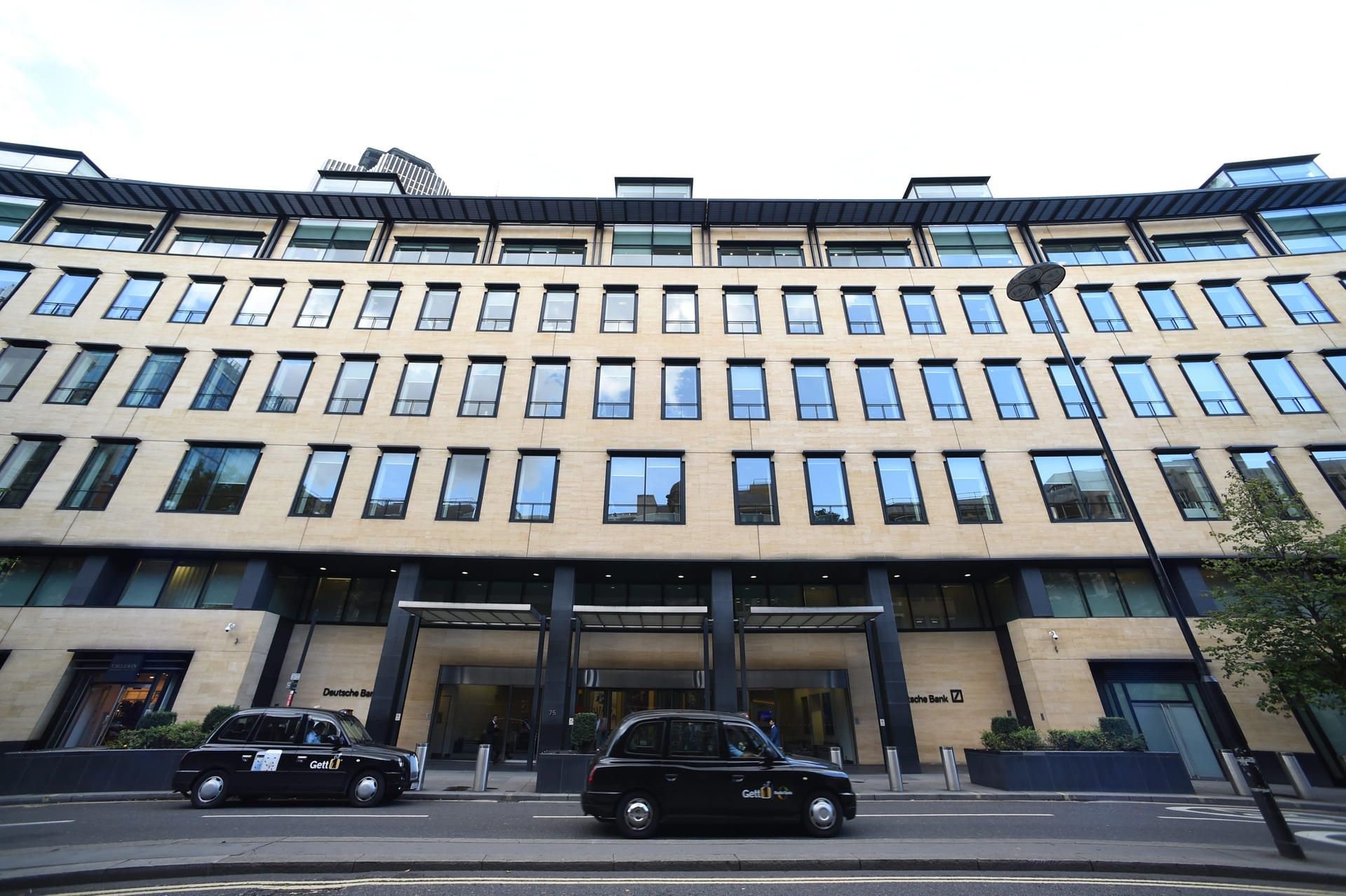 Die Zentrale der Deutschen Bank in London