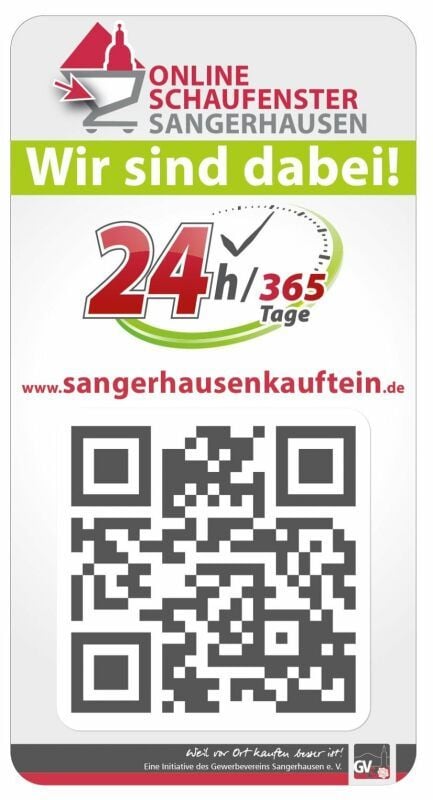 So wird für das neue Online-Schaufenster geworben.