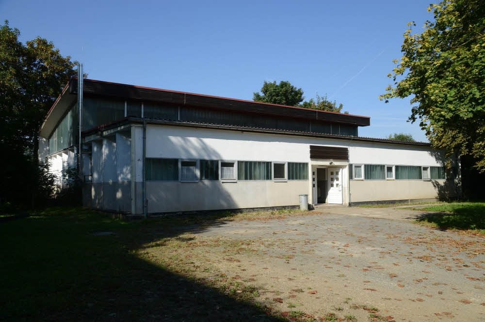 Ein Foto der Turnhalle, das Anfang September entstand. Zu dieser Zeit war noch unklar, ob sie weiter für den Sport zur Verfügung stehen wird.