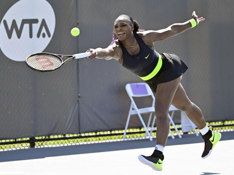 Serena Williams ist beim WTA-Turnier in Lexington im Viertelfinale ausgeschieden. Foto: Timothy D. Easley/AP/dpa