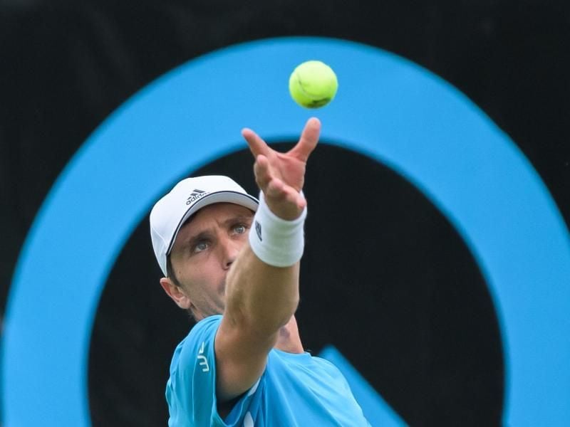 Hat beim Turnier in Newport das Achtelfinale erreicht: Mischa Zverev. Foto: Silas Stein