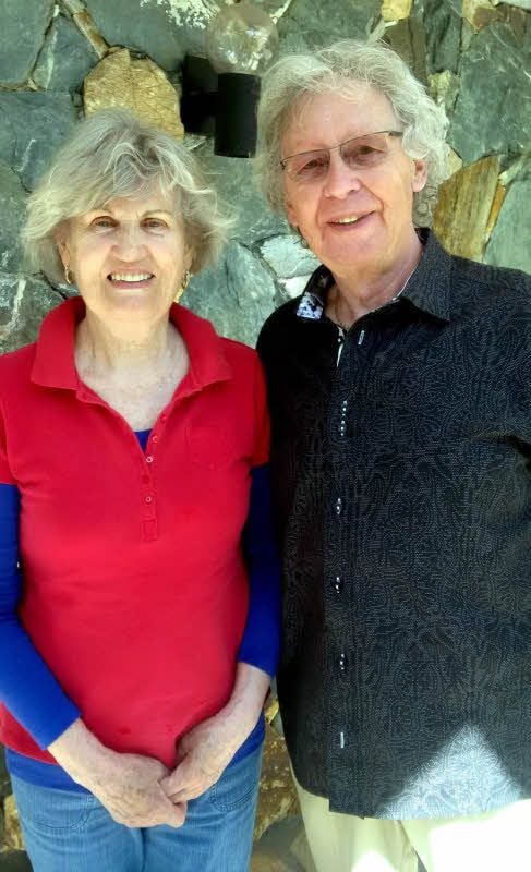 Gisela Klein (li.) mit ihrem Mann Konrad in Kanada.