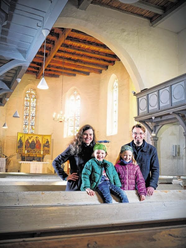 Friederike und Johannes Rohr haben mit ihren Kindern Frederick und Henriette in Hohenmölsen Wurzeln geschlagen.