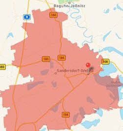 Die Warnungen gingen am Dienstag in alle Postleitzahlenbereiche in Bitterfeld-Wolfen und Sandersdorf-Brehna raus.