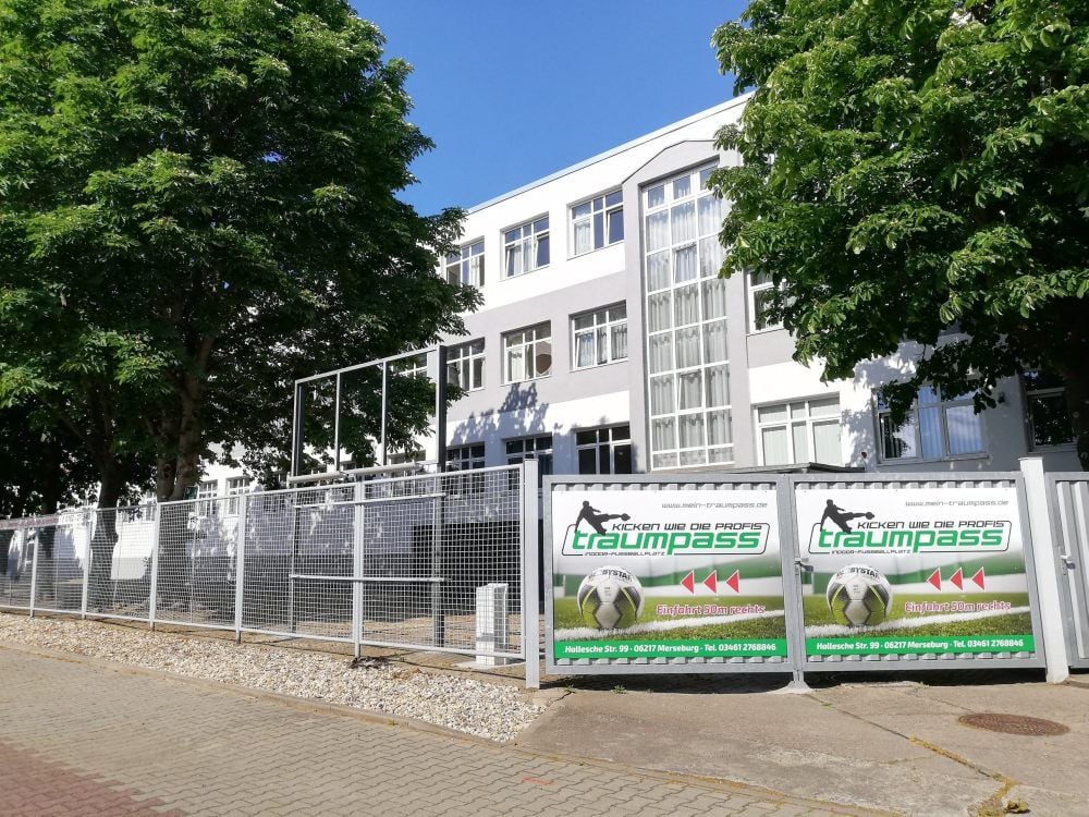 Das Flüchtlingsheim in Merseburg soll zumindest bis 2025 mit seinen 150 Plätzen bleiben.