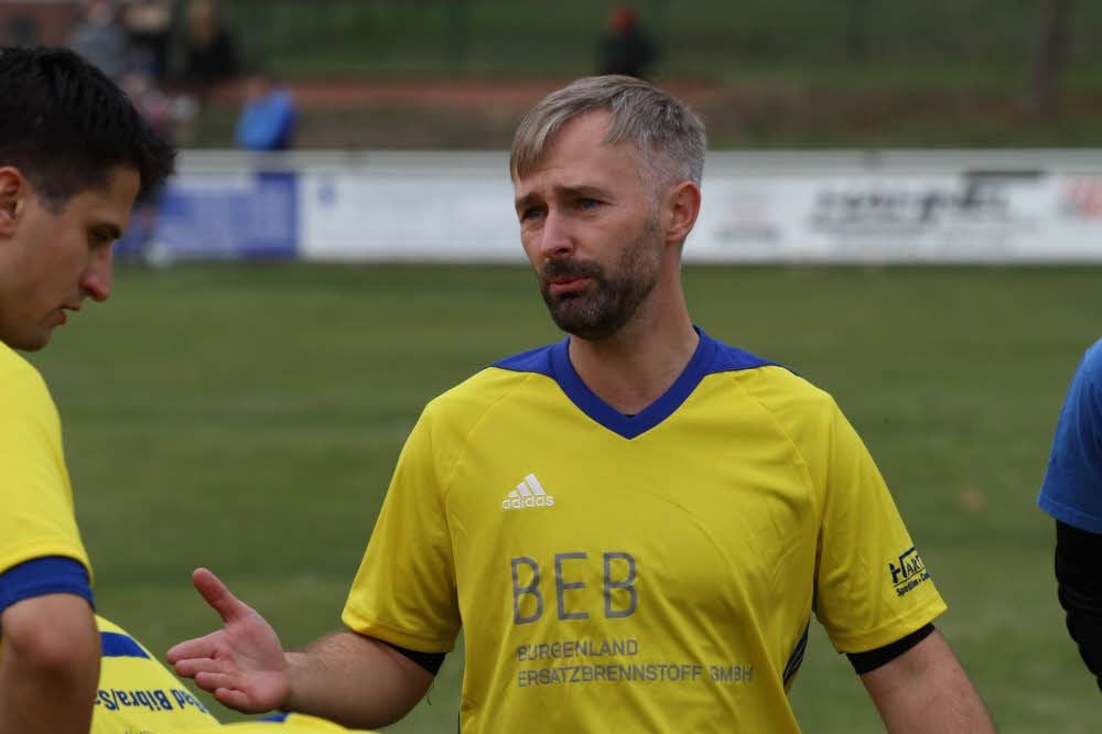 Michael Schubel, Spielertrainer der Kombination Bad Bibra/Saubach, erzielte das Siegtor in Herrengosserstedt.
