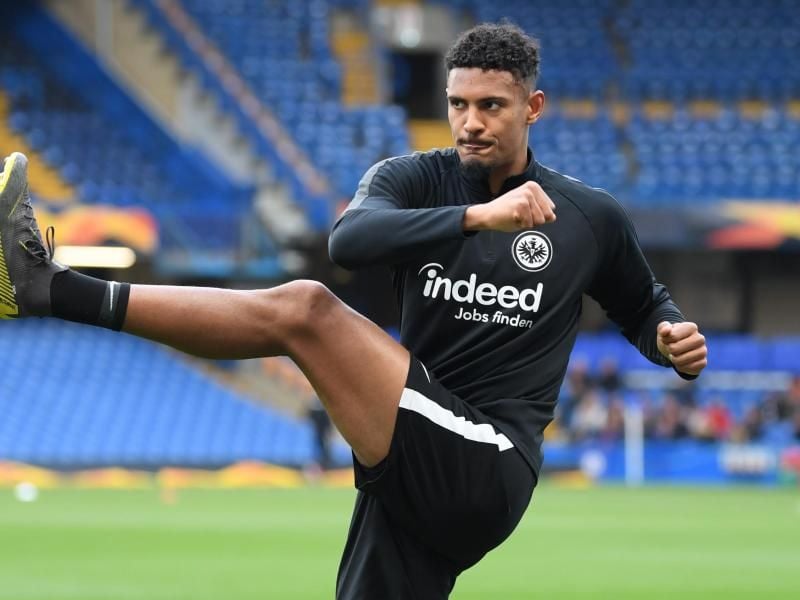 Auf dem Sprung nach England?: Eintracht-Stürmer Sebastien Haller. Foto: Arne Dedert