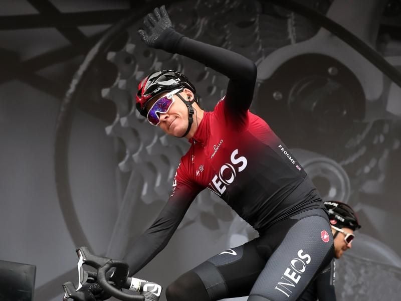 Chris Froome wird bei der Tour de France fehlen. Foto: Martin Rickett/PA Wire/dpa