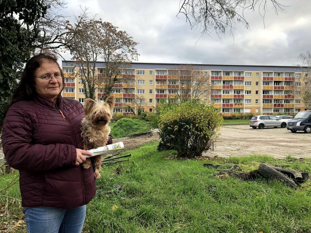 Elke Hesse befürchtet, dass es im Viertel um die Abbestraße noch enger werden könnte.