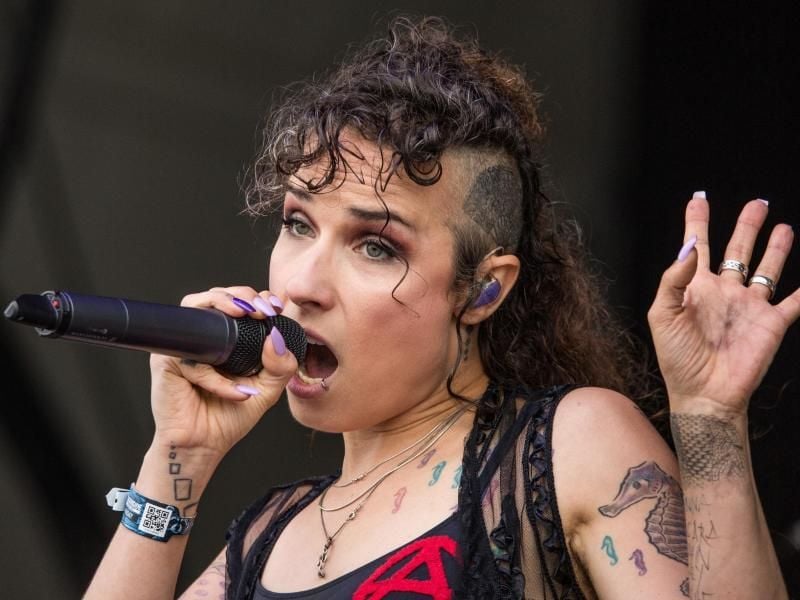 Einige Figuren in der Rap-Szene findet Sookee „schwierig”. Foto: Christoph Schmidt/dpa
