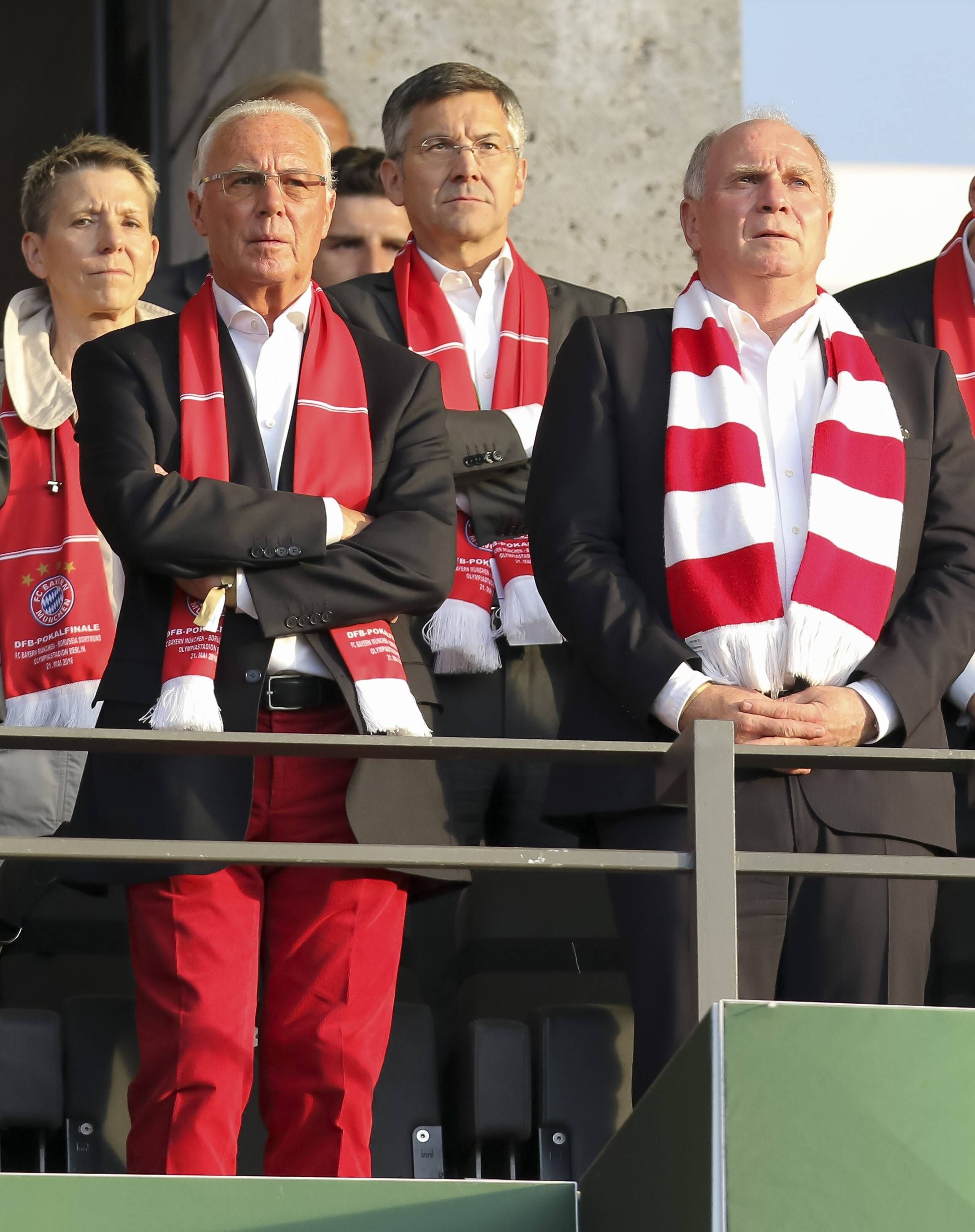 Franz Beckenbauer (r.) und Uli Hoeneß.