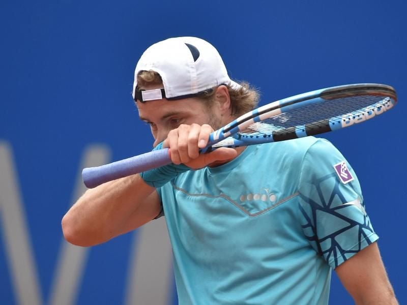 Jan-Lennard Struff unterlag in der ersten Runde in Halle dem Spanier Roberto Bautista. Foto: Angelika Warmuth