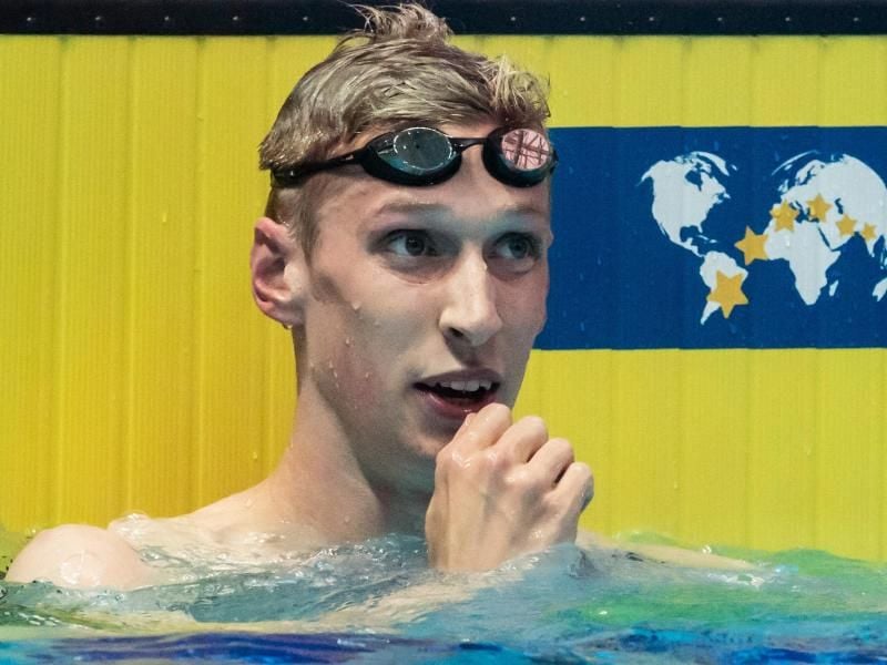 Kann in Gwangju auf eine Medaille hoffen: Florian Wellbrock. Foto: Bernd Thissen