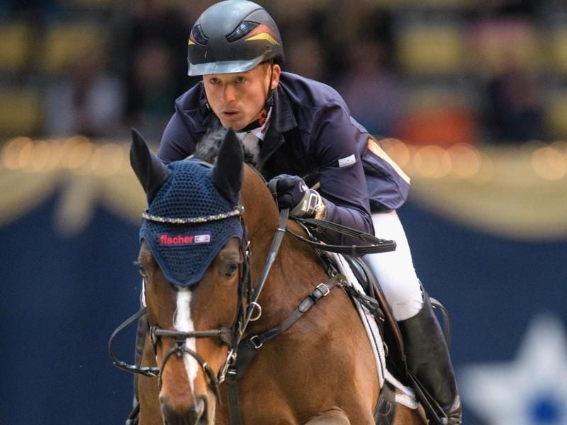 Reitet in Rieden ein neues Pferd: Michael Jung. Foto: Matthias Balk