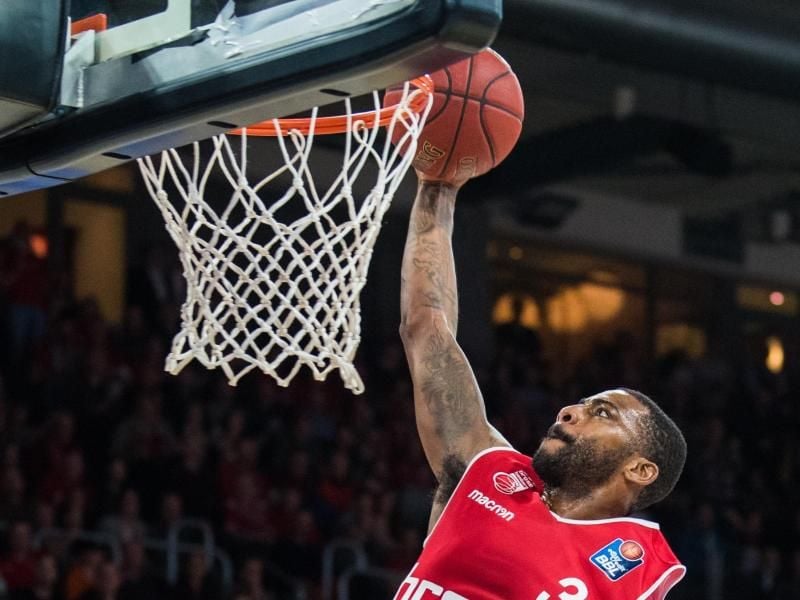 Bambergs Dorell Wright war mit 24 Punkten Topscorer gegen Bonn. Foto: Nicolas Armer