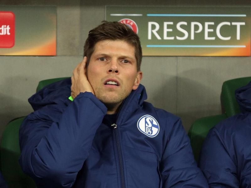 Klaas-Jan Huntelaar verletzte sich im Abschlusstraining. Foto: Ina Fassbender