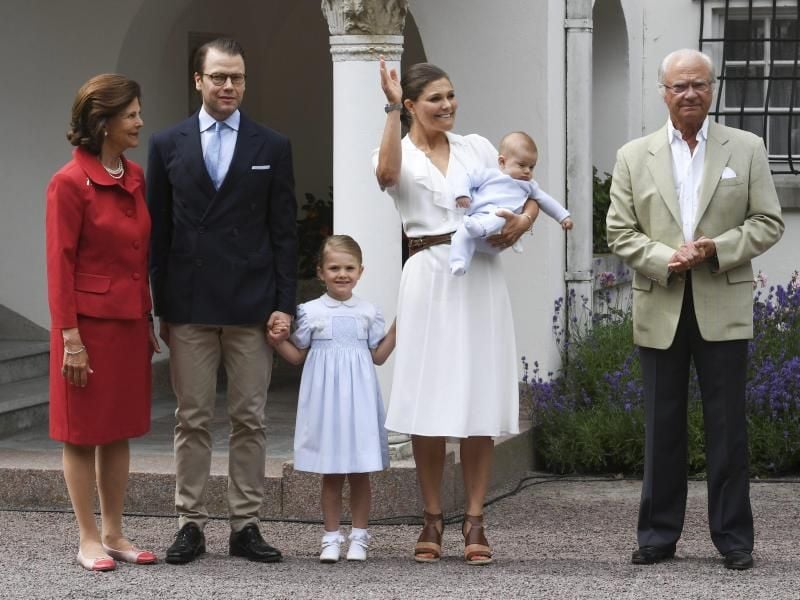 Kronprinzessin Victoria feiert im Kreise ihrer Familie ihren 39. Geburtstag. Foto: Jonas Ekstromer