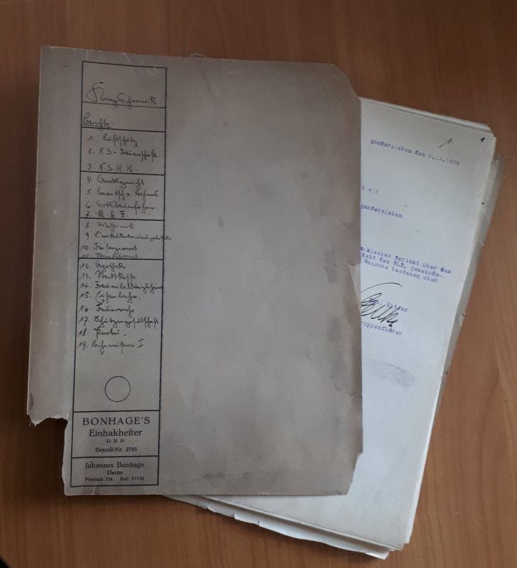 Die gefundene Akte