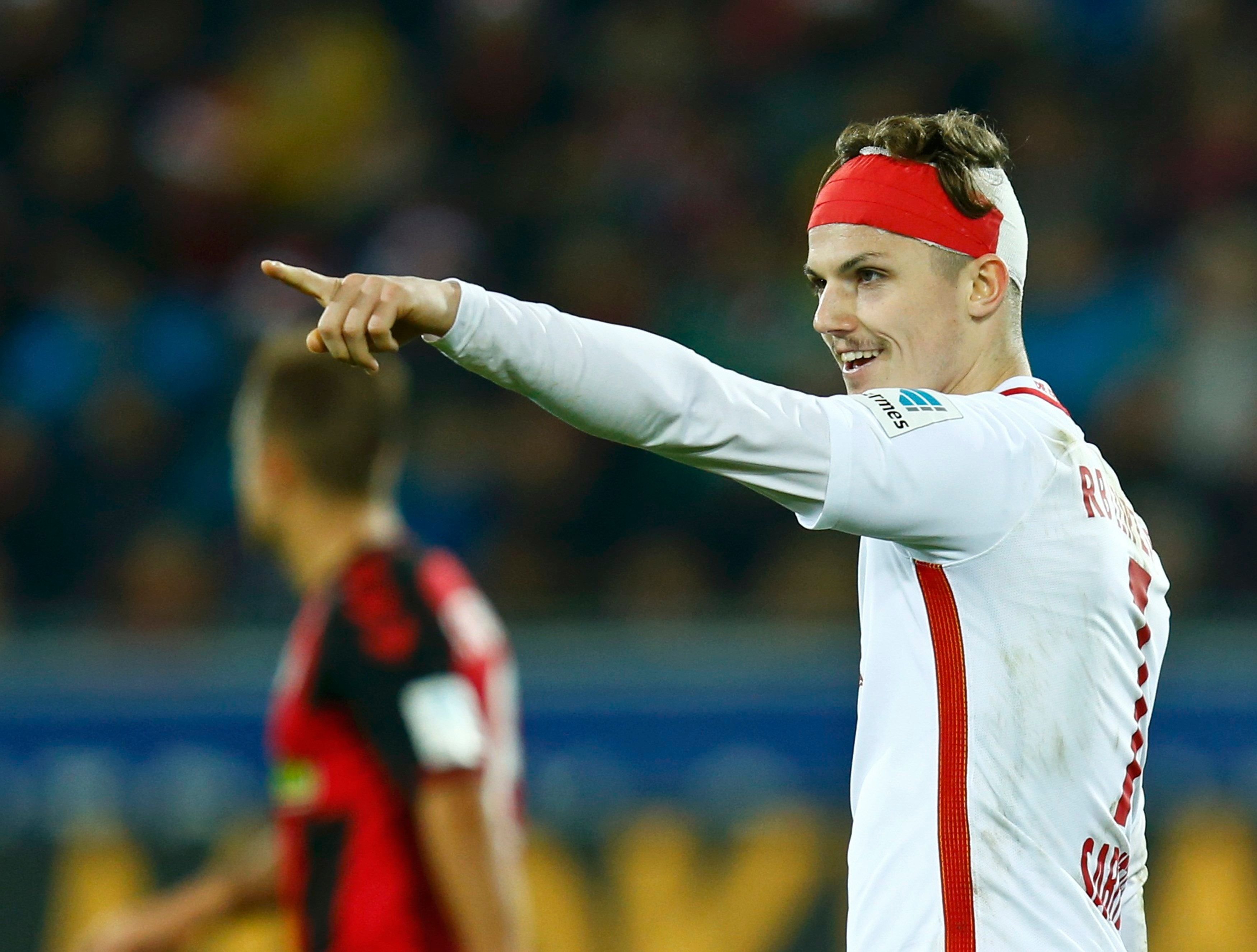 Durfte sich über sein erstes Bundesliga-Tor mit Turban freuen: Marcel Sabitzer.