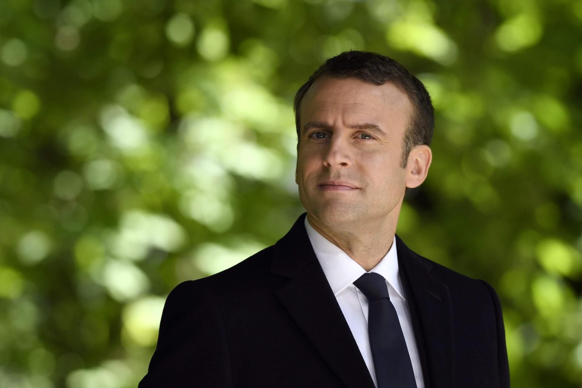 Der neue französische Präsident Emmanuel Macron.