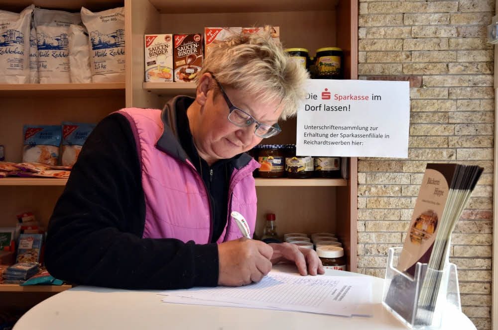 Andrea Pfeifer zählt zu den Unterstützern, die eine Filiale fordern.