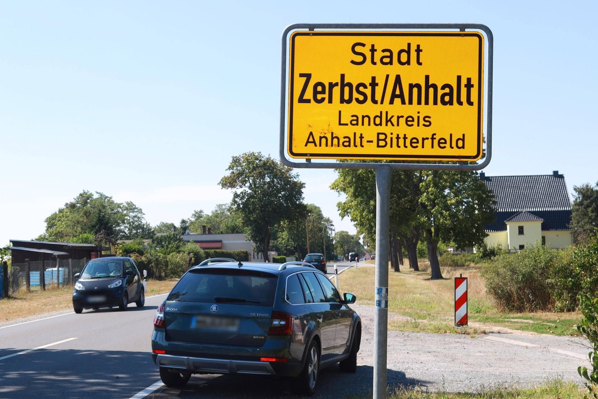 Die Stadt Zerbst in Anhalt-Bitterfeld