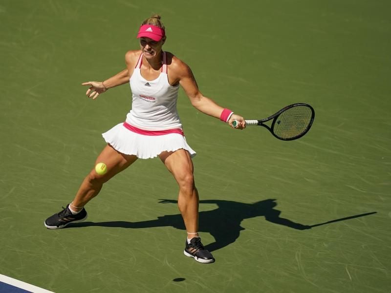 Angelique Kerber schied bei den US Open im Achtelfinale aus. Foto: Seth Wenig/AP/dpa