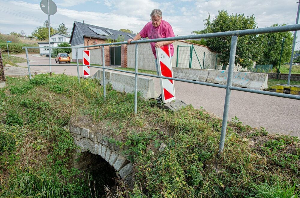 Der Ersatzneubau für die Brücke über den Angergraben am Peißener Purzelberg ist beschlossene Sache.