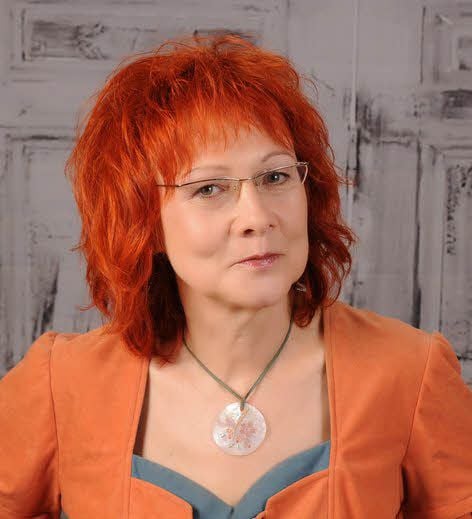 Martina Barth, Kräuterfrau im Heilkräuter-Schaugarten Ogkeln