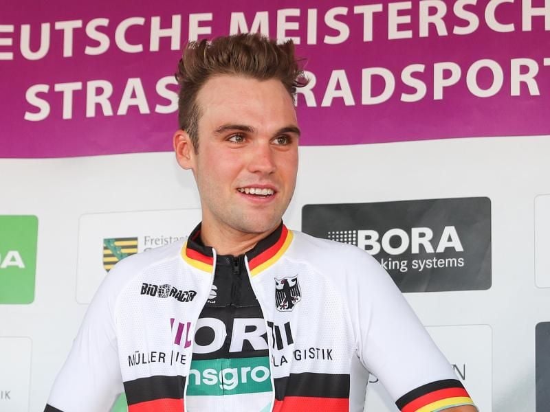 Max Schachmann ist beim Königsrennen der Straßenrad-WM der größte deutsche Hoffnungsträger. Foto: Jan Woitas/dpa-Zentralbild/dpa