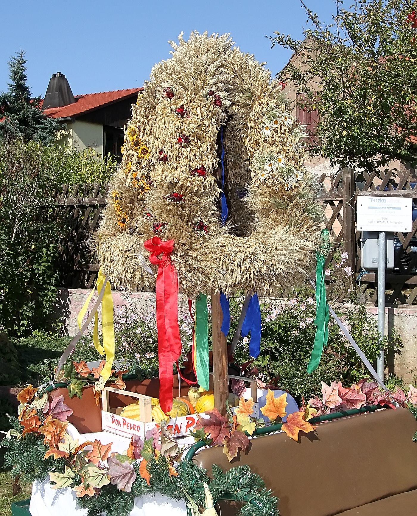 Eine Erntekrone