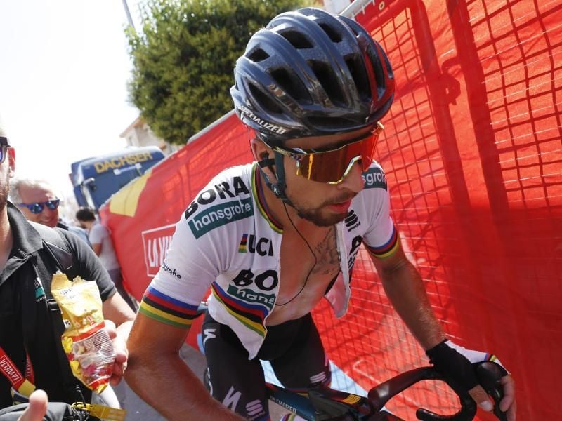 Das Team Bora-hansgrohe will seinen Topstar Peter Sagan unbedingt halten. Foto: Yuzuru Sunada/BELGA