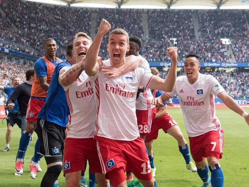 Der HSV selbst hat das Wunder im Abstiegskampf bereits 2017 schon einmal vollbracht. Foto: Christian Charisius