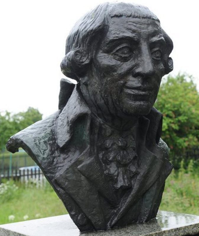Büste von Johann August Bürger in Molmerswende