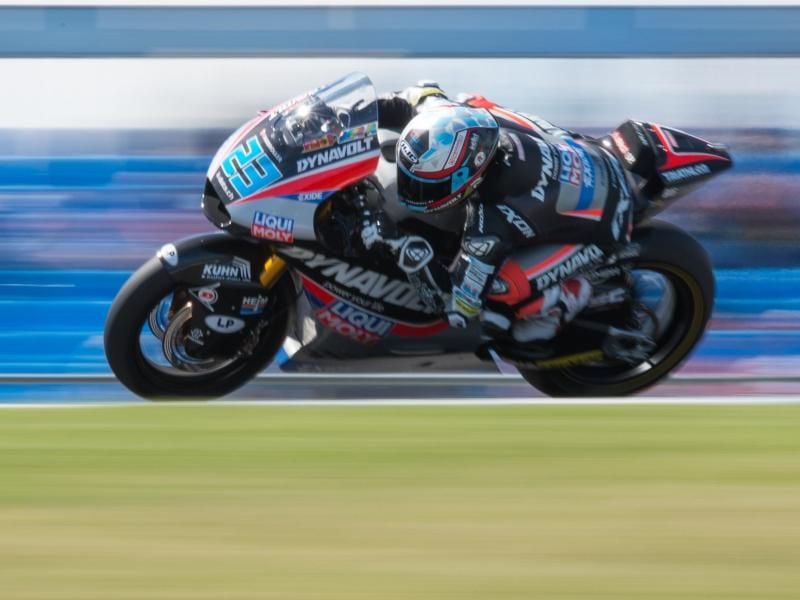 Marcel Schrötter wird auch in der kommenden Saison für das IntactGP-Team fahren. Foto: Theo Karanikos/ZUMA Wire/dpa/Archiv