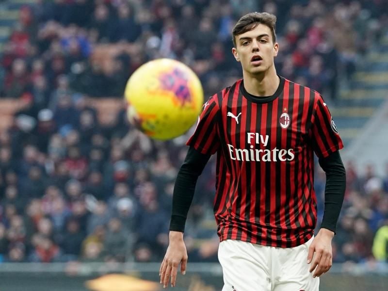 Maldini-Sohn Daniel durfte für den AC Mailand sein Debüt in der Serie A feiern. Foto: Spada/Lapresse/Lapresse via ZUMA Press/dpa