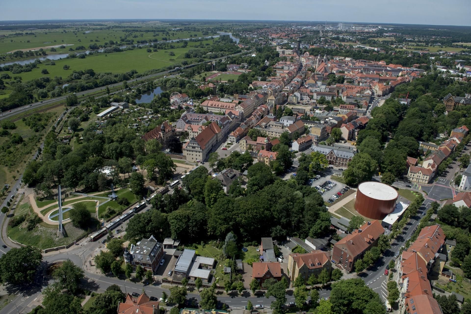 Wittenberg von oben