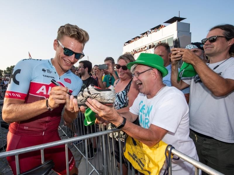 Marcel Kittel ist einer der Stars der Deutschland Tour. Foto: Bernd Thissen
