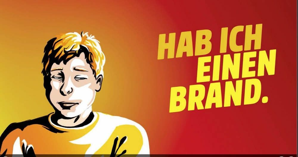 Gefällt nicht jedem: Beispiel aus dem Werbematerial für die Feuerwehr-Kampagne.