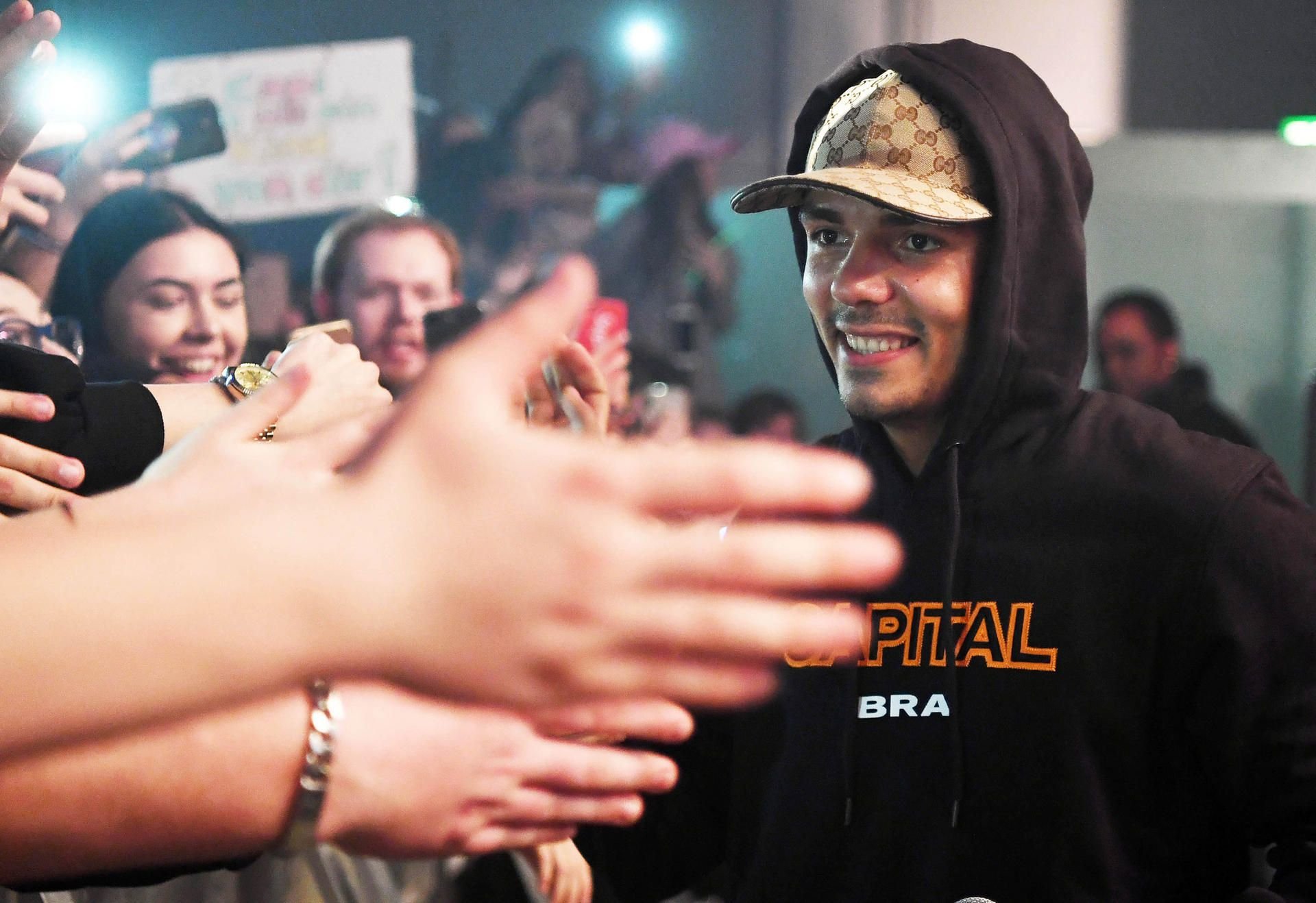 Gut gelaunt beim Tour-Auftakt in Mannheim: Capital Bra