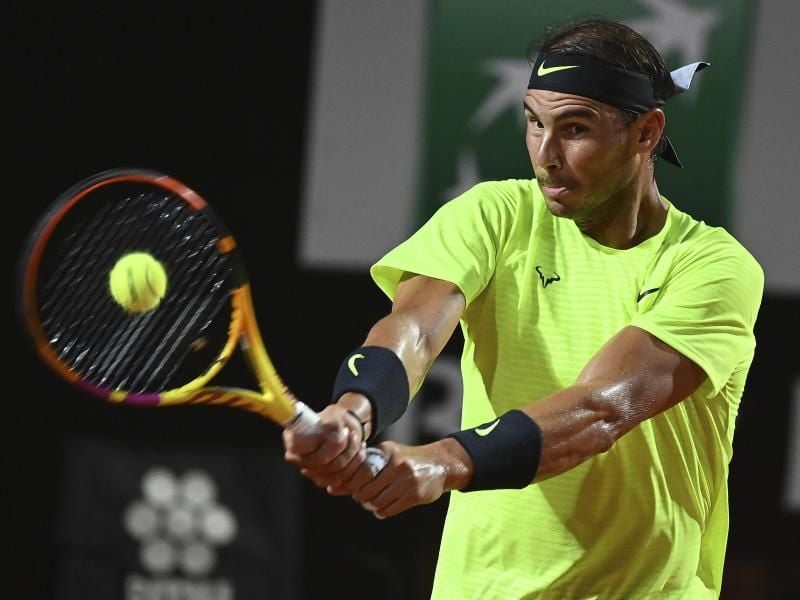 Rafael Nadal ist beim ATP-Tennisturnier in Rom ausgeschieden. Foto: Alfredo Falcone/LaPresse/dpa