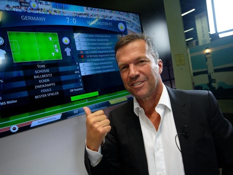 Macht sich für E-Sport stark: Lothar Matthäus. Foto: Henning Kaiser