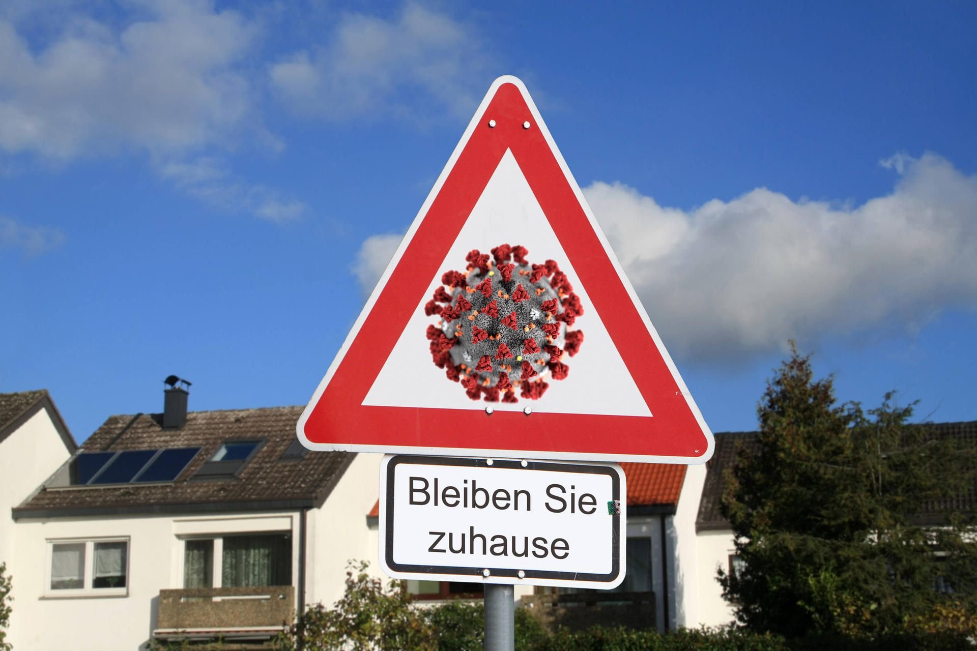 Wer trotz verhängter Quarantäne vor die Tür geht, muss mit heftigen Strafen rechnen.