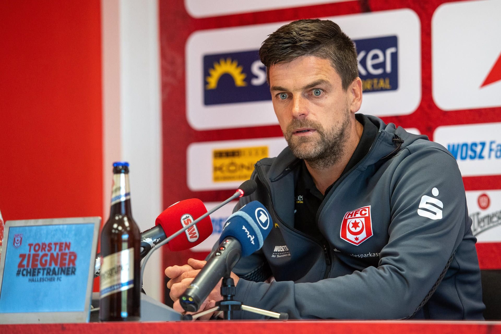 Torsten Ziegner war bis Februar 2020 HFC-Trainer.