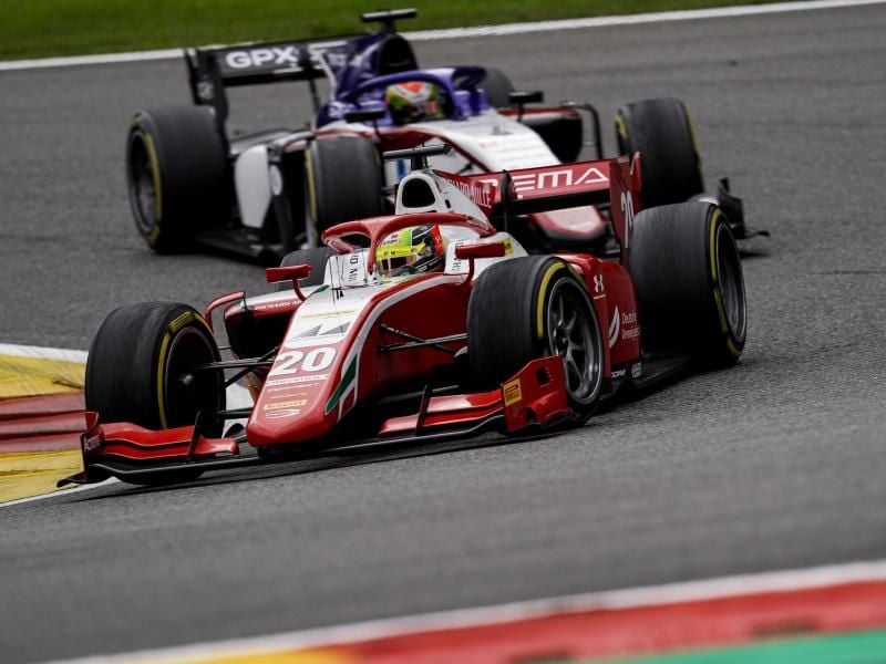 Verpasste einen Tag nach seinem Sieg das Podest in Monza: Mick Schumacher. Foto: James Gasperotti/ZUMA Wire/dpa