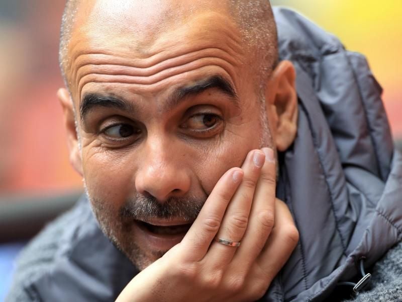Darf weiter Spieler verpflichten: ManCity-Coach Pep Guardiola. Foto: Mike Egerton/PA Wire